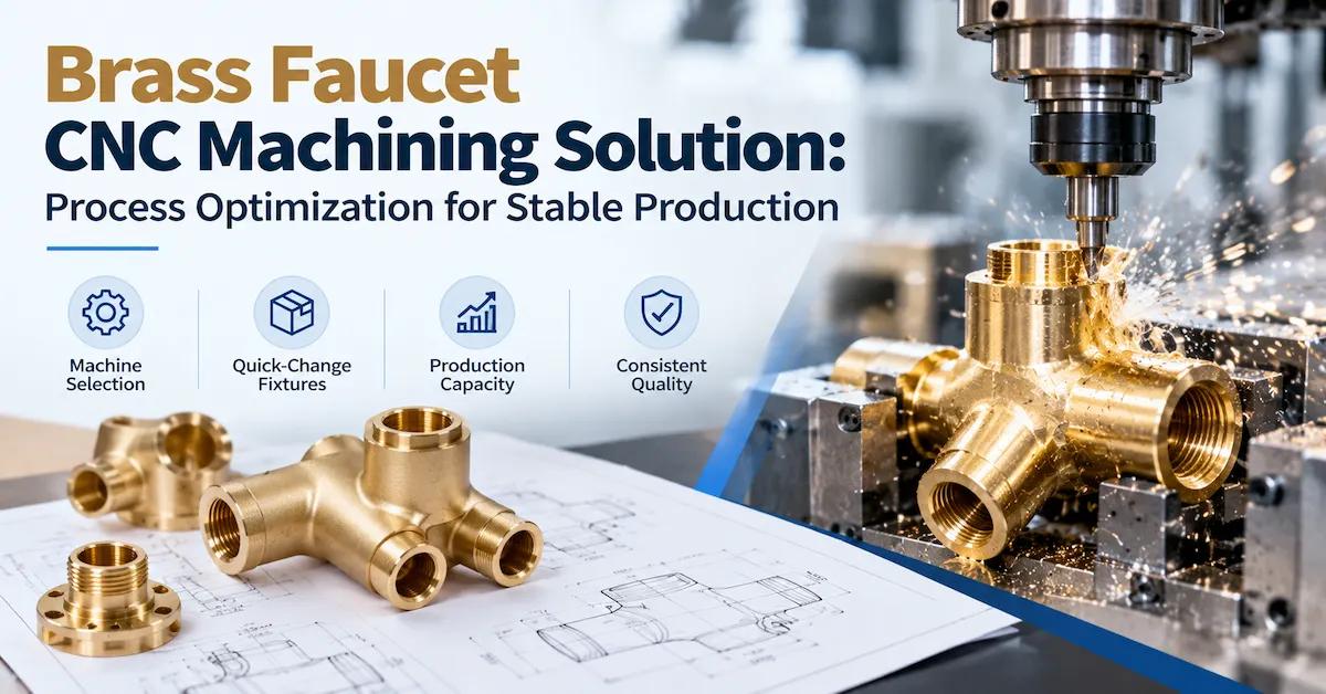 Brass Faucet CNC Machining Solution for Mixed-Model Factories: Changeover Control, Machine Selection and Capacity Validation